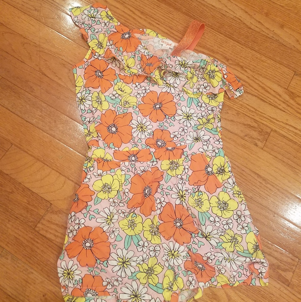 Cat & Jack one shoulder romper
